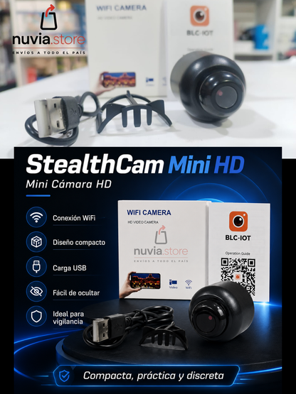 STEALTHCAM MINI HD - MINI CÁMARA HD